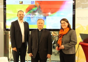 Pressekonferenz www.dioezese-linz.at_v.l: Kierlinger-Seiberl, Lederhilger, Eder-Cakl_Diözese Linz