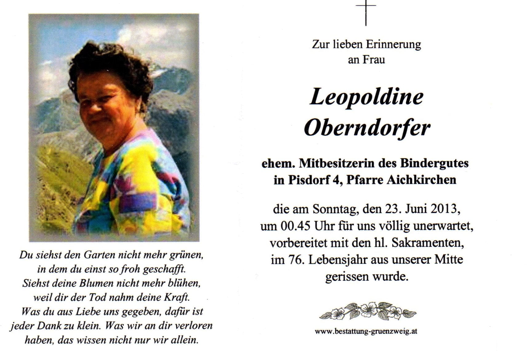 Oberndorfer Leopoldine