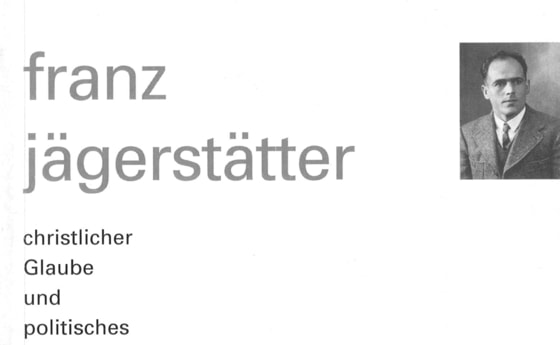 In dem Buch 'Franz Jägerstätter.Christlicher Glaube und politisches Wissen' hat Weinzierl publiziert © Diözese Linz