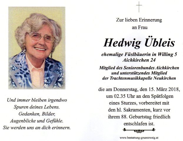 Hedwig Übleis