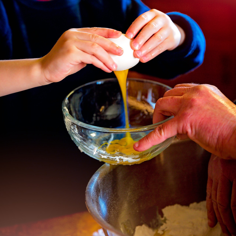 Backen mit Kindern