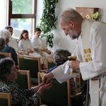 Begegnung mit Bischofsvikar Willi Vieböck im Seniorenheim Laakirchen