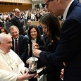 Friedenslichtübergabe an Papst Franziskus