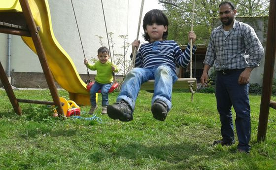 Flüchtlingsfamilien bekommen in Pfarren wie Linz-St. Peter ein Zuhause.