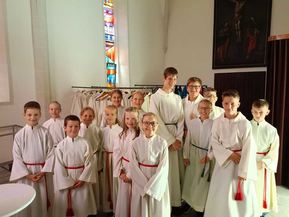 Gruppenfoto Ministranten