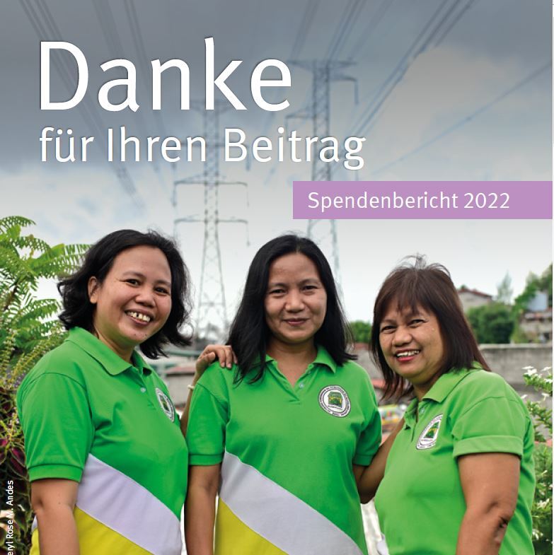 Sujet Spendenbericht 2022