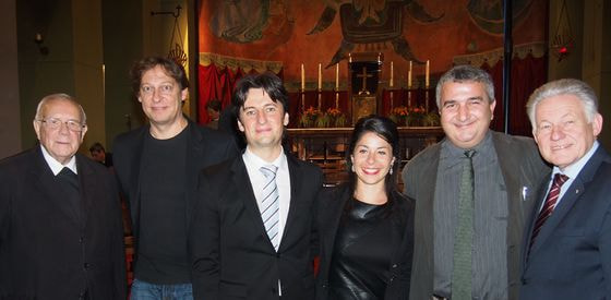 Maximilian Aichern, Thomas Doss, Eduard Matscheko, Anneleen Lenaerts, Zarko Prskalo, Josef Pühringer. © Thomas Ziegler