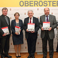 Andreas Reumayr, Manfred Scheuer, Monika Würthinger, Josef Pühringer, Gerold Lehner, Sr. Margret Obereder.