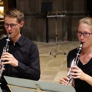 Ensemble CLARISSMA beim Raumklang 2018 im Linzer Mariendom