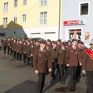 Festzug der FF von Oberkappel, Karlsbach und Amesedt