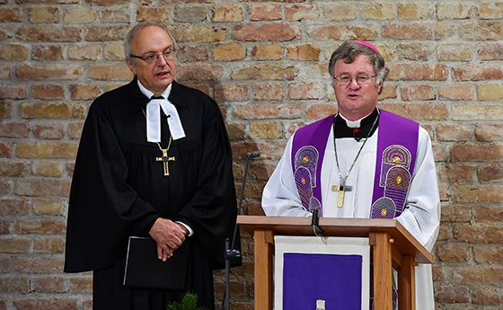 Bischof Michael Bünker und Bischof Manfred Scheuer
