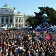 Reformationsfest auf dem Wiener Rathausplatz