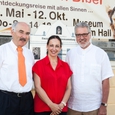 V.l.: Dr. Franz Kogler, Gabriele Seidl (Vorarlberg) und LAbg. Prim. Dr. Walter Aichinger