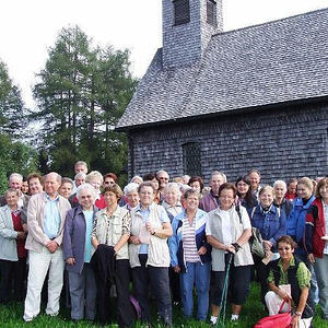 Bergmesse in der Gahbergkapelle bei Weyregg