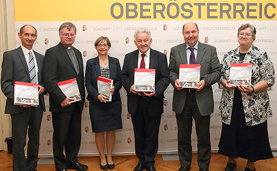 Andreas Reumayr, Manfred Scheuer, Monika Würthinger, Josef Pühringer, Gerold Lehner, Sr. Margret Obereder.