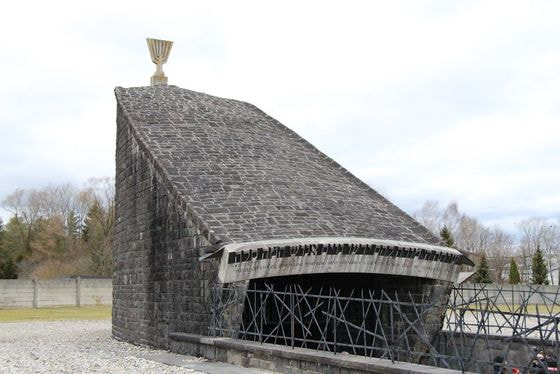 Jüdische Gedenkstätte auf dem Lagergelände von Dachau.