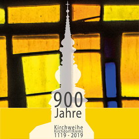 Logo der Pfarre Kirchdorf/Krems anlässlich 900 Jahre Kirchweihe