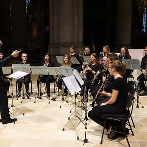 Ensemble CLARISSMA beim Raumklang 2018 im Linzer Mariendom