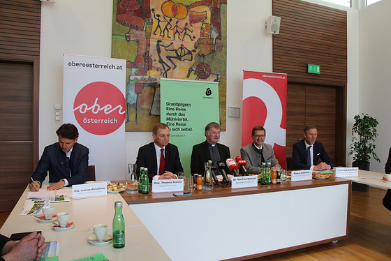 Pressekonferenz in St. Martin im Mühlkreis