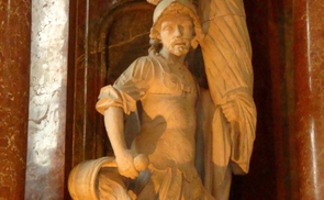 Statue des Hl. Florian in St. Florian