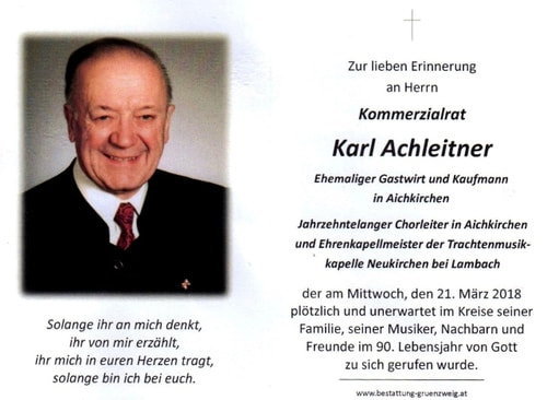 Kom. Karl Achleitner