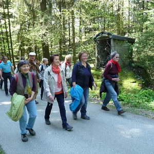 Fußwallfahrt zur Lourdeskapelle in Maria Bründl, Putzleinsdorf, 1. Mai 2017