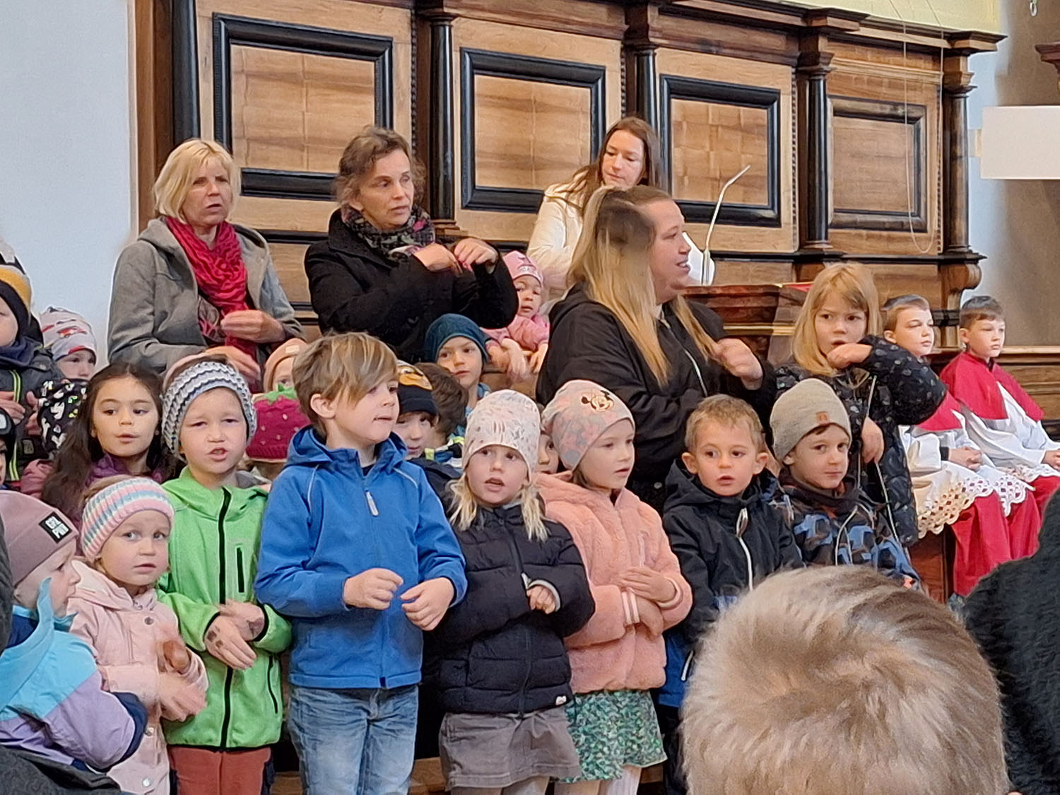 Familienmesse Kindergarten