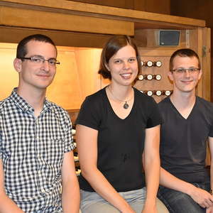 Franziska Leuscher mit Registrant Martin Riccabona und Registrant Gerhard Raab