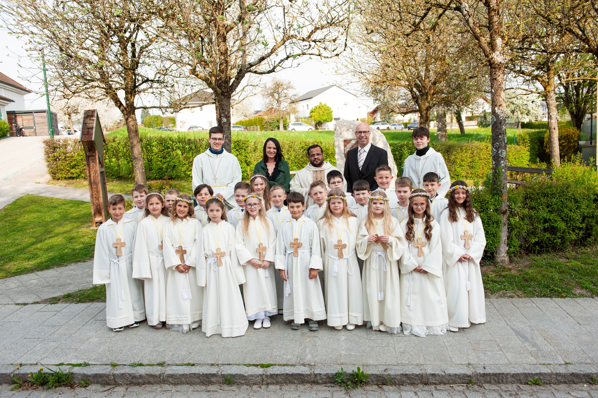 Erstkommunion Gruppenfoto