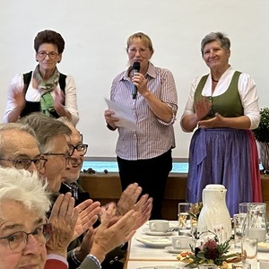Danke an Hildegard Forsthuber, Maria Hödl und Eva Erhart