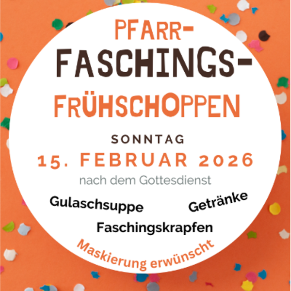 Pfarr-Faschingsfrühschoppen