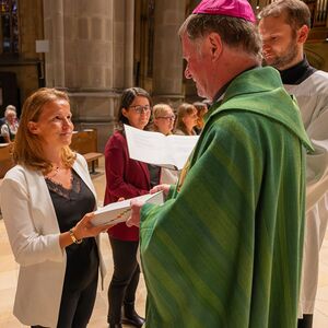 Sendungsfeier in den pastoralen Dienst der Diözese Linz am Sonntag, 24. September 2023 im Mariendom Linz.Foto: Jack Haijes