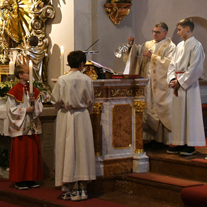 Mettenamt in der Pfarrkirche Kopfing
