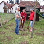 Arbeiten am Familienspielplatz