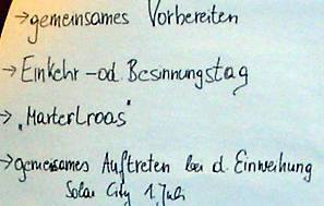 Treffen der PGR Leitungen