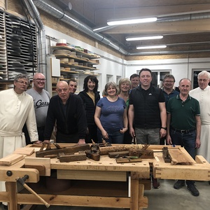 Bittprozession zur Firma Rubasch