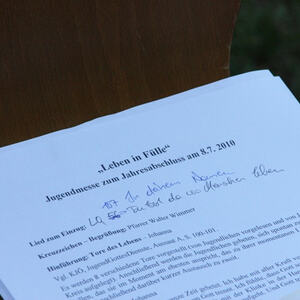 Jugendabschlussmesse 