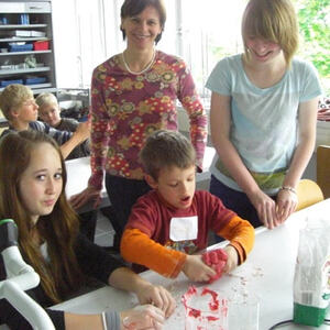 Kindergarten im April