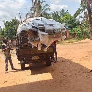 Transport Baumaterial