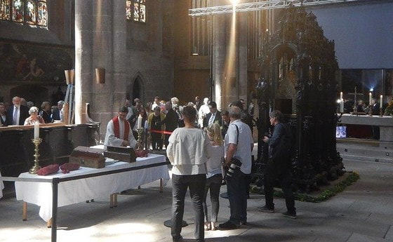 Graböffnung St. Sebald