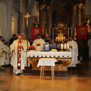 Erntedankfest und Pfarrhofsegnung 2011