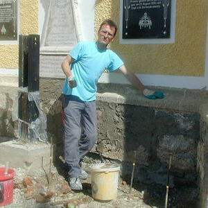 Außenrenovierung Pfarrkirche 2005