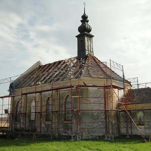 Renovierung Dach Doblkapelle / 1. Tag