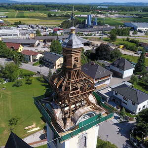 Sanierung der Turmkuppel 2017