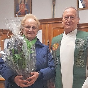 2023 - Danke für 25 Jahre Mesnerdienst