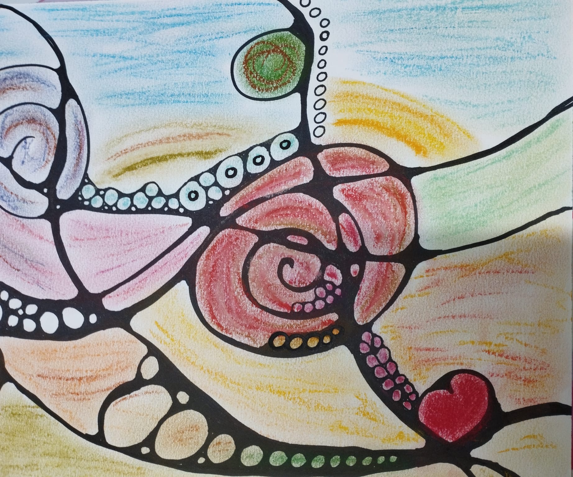 Meditatives Malen, kfb Lasberg