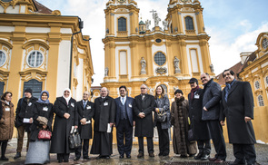 Peace Brunch mit christlichen, jüdischen, muslimischen und buddhistischen ReligionsvertreterInnen im Stift Melk