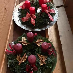 Adventkranzweihe in Burgkirchen