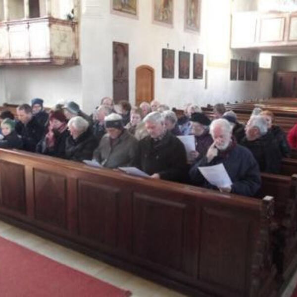 Kreuzweg in Uttendorf