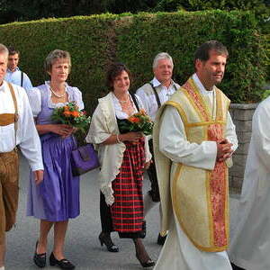 Feier der Jubelhochzeiten